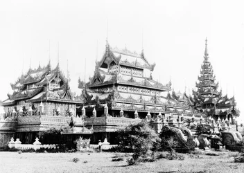 Silber-Kyaung von Königin Soopyalat, Mandalay, ca. 1890